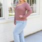 New Connection Long Sleeve Ribbed Top