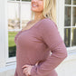 New Connection Long Sleeve Ribbed Top