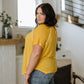 New Edition Mineral Wash T Shirt Yellow