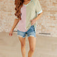 New Light Color Block Striped Hoodie