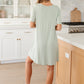 New Vibrations Dress in Sage