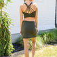 Next Move Skirt In Olive