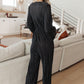 Night Out Plisse Jumpsuit