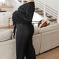 Night Out Plisse Jumpsuit