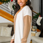 No Better Place Color Block Long Sleeve V-Neck Top