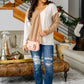 No Better Place Color Block Long Sleeve V-Neck Top