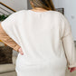 No Better Place Color Block Long Sleeve V-Neck Top