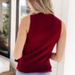No Excuses Mock Neck Tank