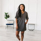 No Matter What Acid Wash T-Shirt Dress