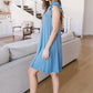 No Worries Dress in Blue