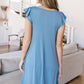 No Worries Dress in Blue