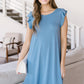 No Worries Dress in Blue