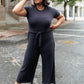 Nora Jumpsuit in Charcoal