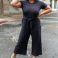 Nora Jumpsuit in Charcoal