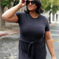 Nora Jumpsuit in Charcoal