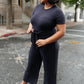 Nora Jumpsuit in Charcoal