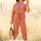 Nora Jumpsuit in Cinnamon