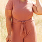 Nora Jumpsuit in Cinnamon