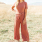 Nora Jumpsuit in Cinnamon