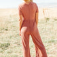 Nora Jumpsuit in Cinnamon