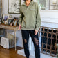 Northern Coast Pullover in Olive