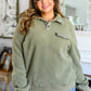 Northern Coast Pullover in Olive