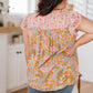 Not So Serious Floral Blouse