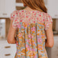 Not So Serious Floral Blouse