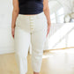 RESTOCK Judy Blue Wide Leg Cropped Jeans