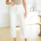 RESTOCK Judy Blue Wide Leg Cropped Jeans