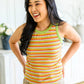 Now and Forever Striped Tank
