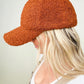 Teddy Fleece Baseball Cap - Multiple colors
