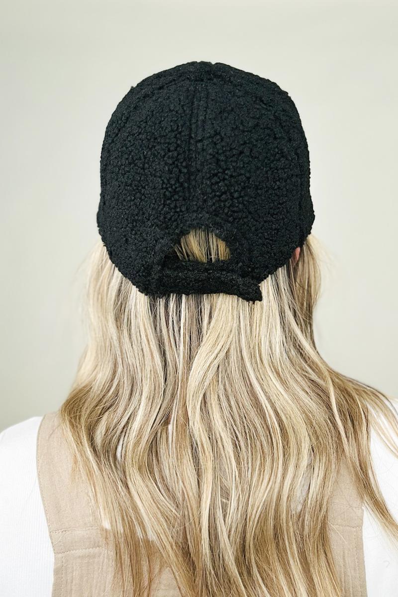Teddy Fleece Baseball Cap - Multiple colors
