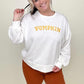 PUMPKIN Graphic Sweatshirt And Shorts Set