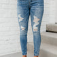 Ocean Side Distressed Skinny Jeans