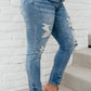 Ocean Side Distressed Skinny Jeans