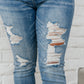 Ocean Side Distressed Skinny Jeans