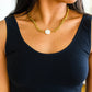 Ocean's Gold Shell Pendant Necklace