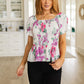Oh So Simple Floral Blouse