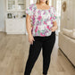 Oh So Simple Floral Blouse