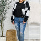 Olyvia Long Sleeve Top In Black