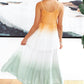 Ombré Skies Tiered Dress