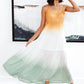 Ombré Skies Tiered Dress
