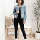 On The Fringe Jacket in Denim