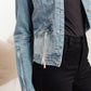 On The Fringe Jacket in Denim