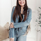 On The Fringe Jacket in Denim