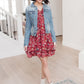 On The Fringe Jacket in Denim