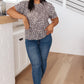 On The Wild Side Puff Sleeve Top