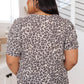 On The Wild Side Puff Sleeve Top
