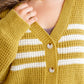 On Top of the World Striped Cardigan
